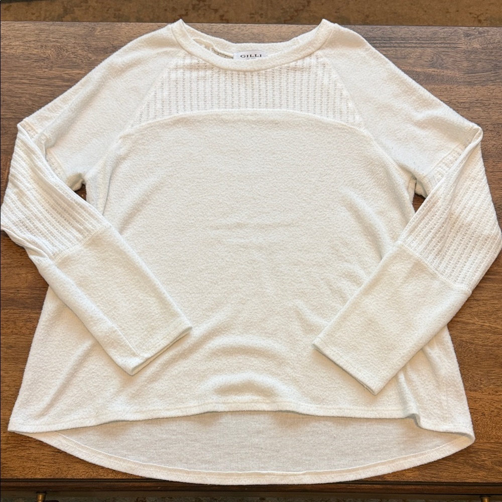 Gilli Ivory Knit Sweater